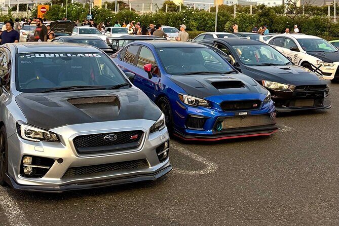 EVO, WRX, Skyline  JDM Night Run to Daikoku Car Meet - Key Points