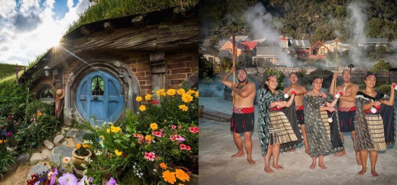 Ex Auckland: Hobbiton & Rotorua Mori Village w Hangi Lunch - Key Points