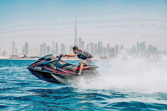 Exclusive 2HR Jet Ski TOUR-JBR & BLUEWATERS-ATLANTIS-BURJ AL ARAB - An Overview of the Experience