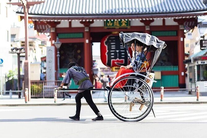 Experience Asakusa with Rickshaw Guide - Key Points