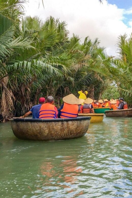 Experience Bamboo Basket Boat on Coconut village w Locals - Discovering the Coconut Forest and Basket Boat Experience