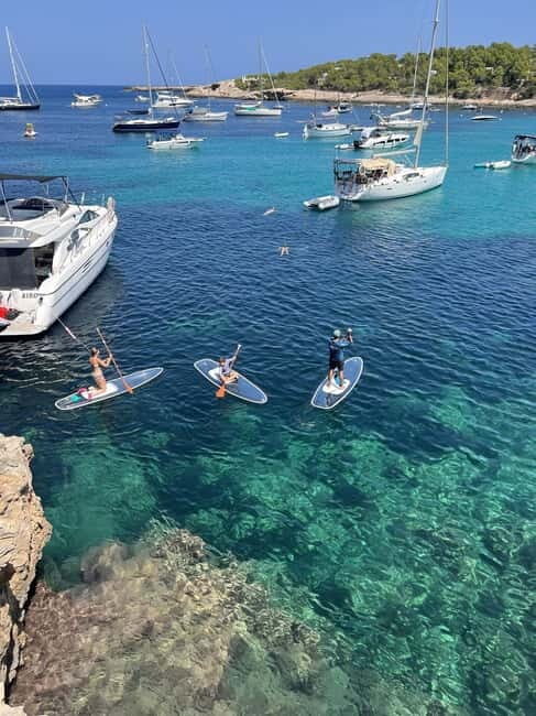 Experience Crystal paddle surf Tours + snorkel - Exploring Ibiza’s Coast with Crystal Paddle Surf Tours