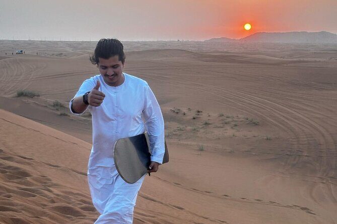 Experience Dubai Best Red Dune Evening Desert Safari BBQ Dinner - Key Points