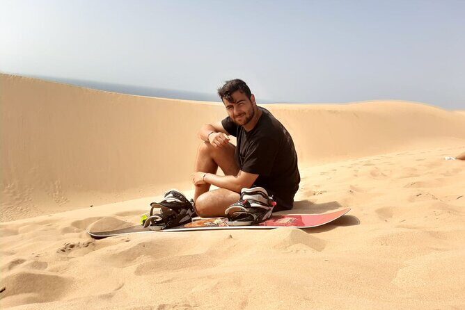 Experience the sandboarding and painted village half day - Starting Point and Transportation