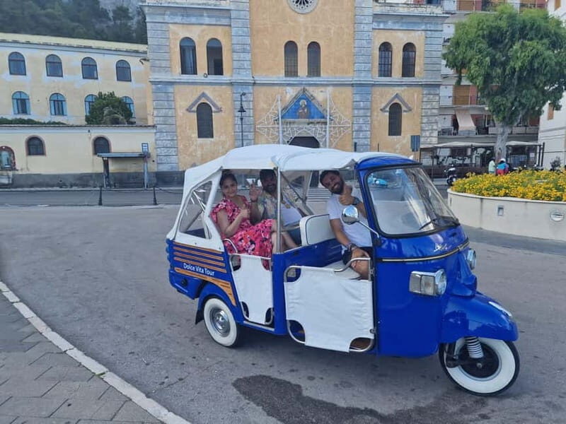 Explore Amalfi Coast in a Vintage Tuk-Tuk Adventure - The Sum Up