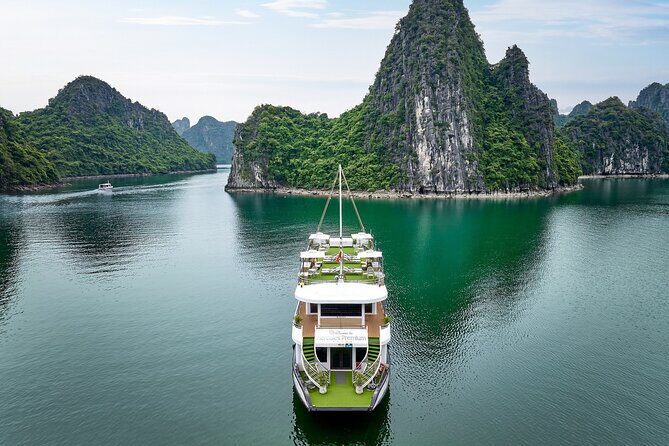 Explore Halong Bay with Hercules Premium Day Cruise from harbor - Key Points