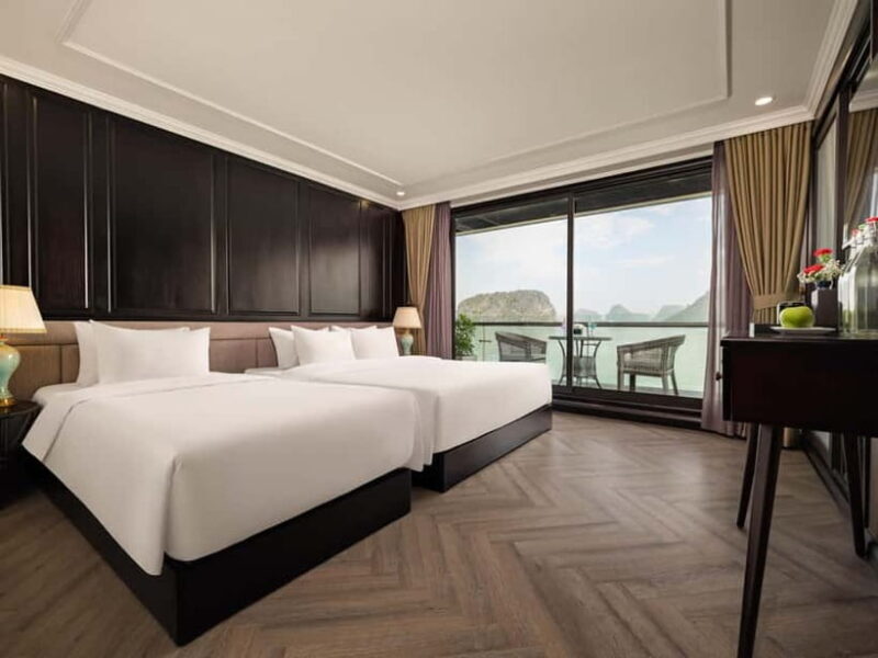 Explore Halong&Lan Ha Bay 5* cruise, classy-bathtub-balcony - Authentic Experiences and Cultural Highlights