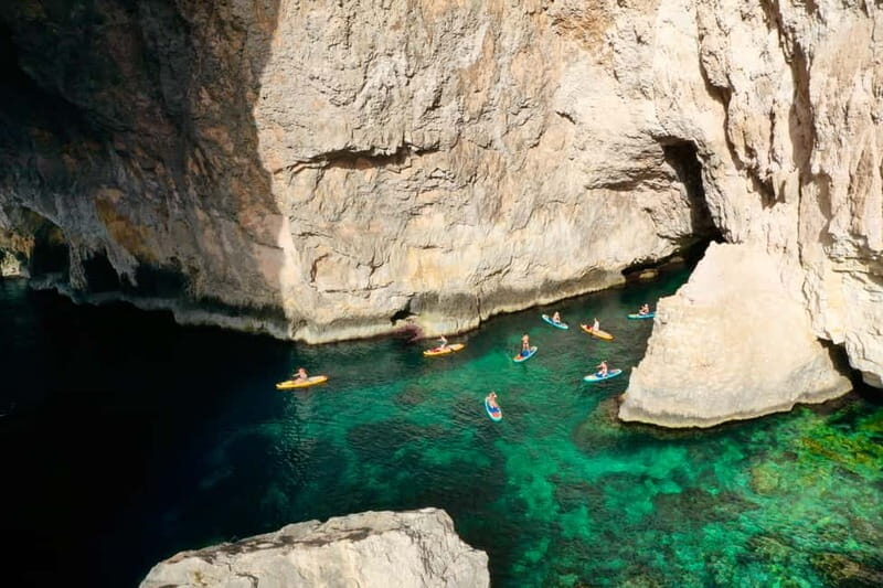 Explore Maltas Blue Grotto by SUP - The Itinerary in Detail