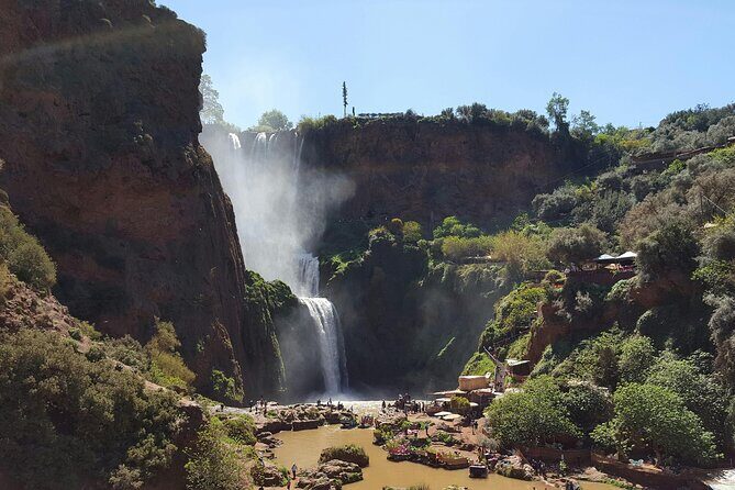 Explore Ouzoud waterfalls Marrakech Guided Hike & Boat Experience - Key Points