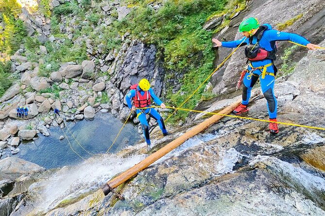 extreme-canyoning-with-waterfall-rappelling-near-geilo-in-norway