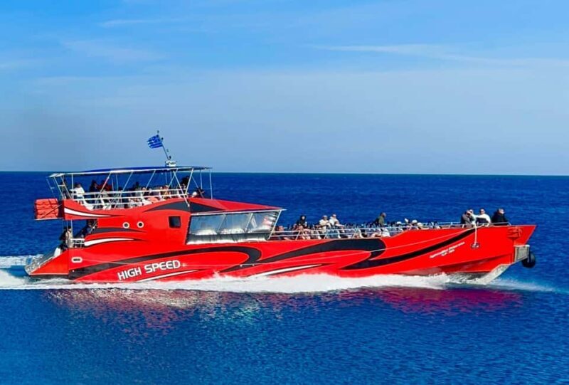 Faliraki: High Speed Cruise to Lindos with a swim stop - What’s Included and What’s Not  