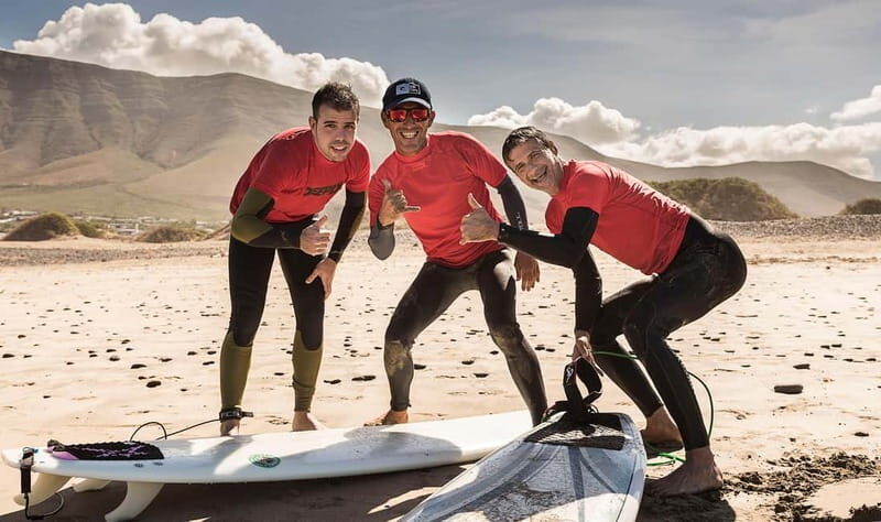 Famara Surf Lesson with a real Pro - Key Points