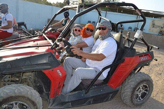Family or double buggy safari & bedouin village in Sharm - Key Points