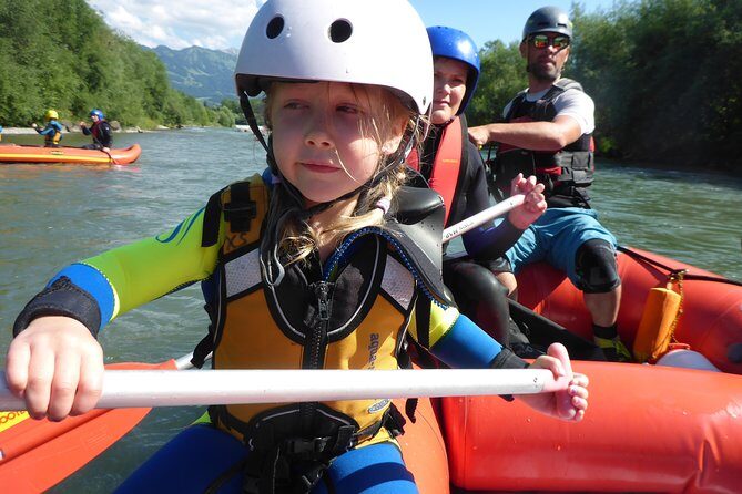 Family rafting Iller - white water rafting level 1 - What to Expect from the Family Rafting Iller Tour
