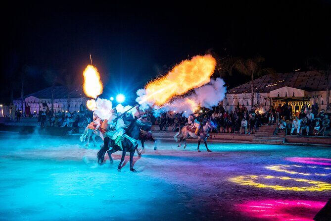 Fantasia Dinner Show Chems Ayour Agadir with Convenient Transfers - What to Expect from the Fantasia Dinner Show Experience