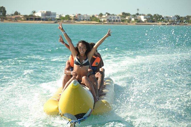 Fantastic Orange Bay & Parasailing & Water sports & Snorkeling -Hurghada - FAQs