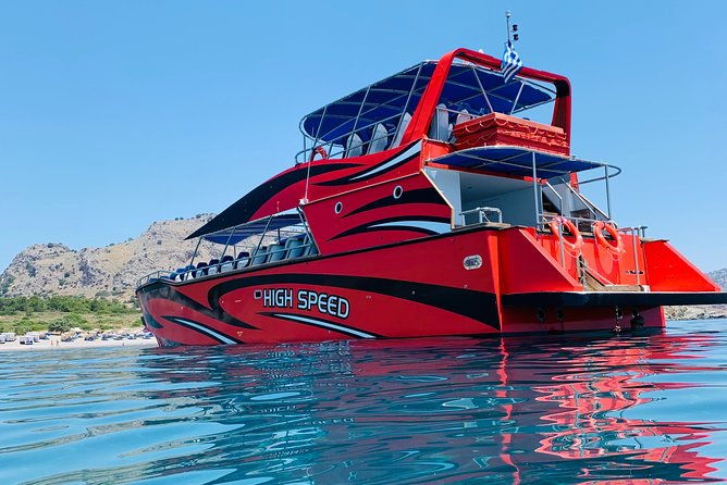 fast-boat-to-symi-with-a-swimming-stop-at-st-georges-bay-only-1hr-journey