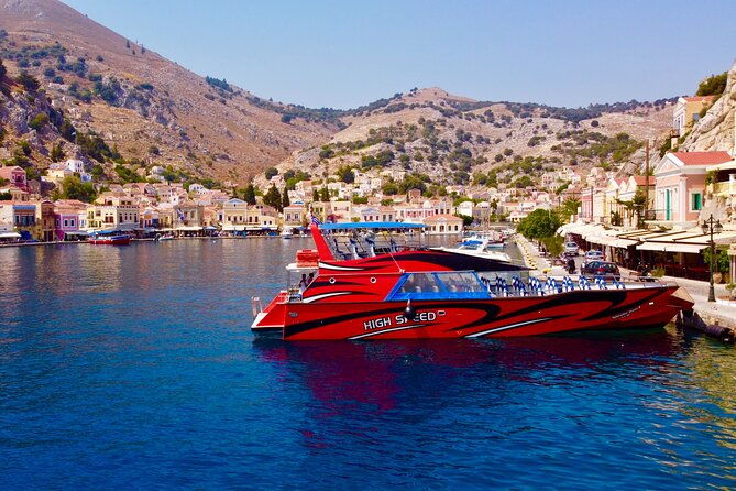 fast-boat-to-symi-with-a-swimming-stop-at-st-georges-bay-only-1hr-journey