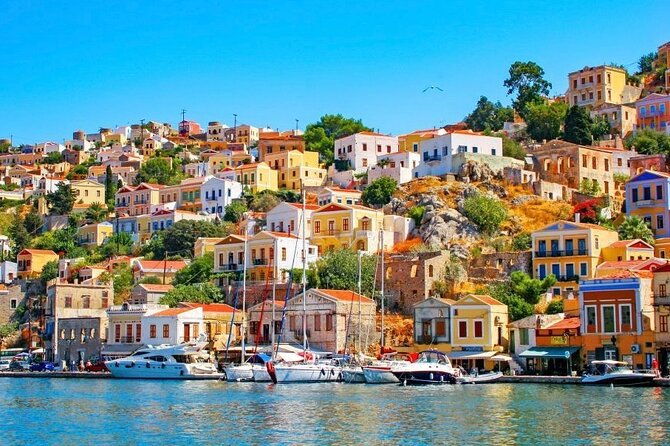 fast-boat-to-symi-with-a-swimming-stop-at-st-georges-bay-only-1hr-journey