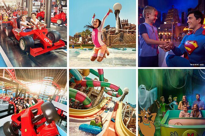 Ferrari World Abu Dhabi Admission Tickets (optional) - Key Points