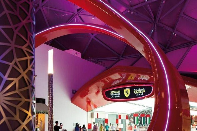 Ferrari World Abu Dhabi Admission Tickets (optional) - Authentic Experiences from Reviewers