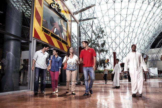 Ferrari World Entry Tickets from Dubai with Transfers from hotel - Food & Shopping