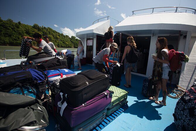 Ferry Transfer from Krabi Klong Jilad Pier to Phi Phi Tonsai - What to Expect on the Ferry Journey