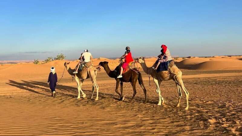 Fes: 3 Days Desert Tour from Fes back to Fez - Desert Arrival & Camel Ride
