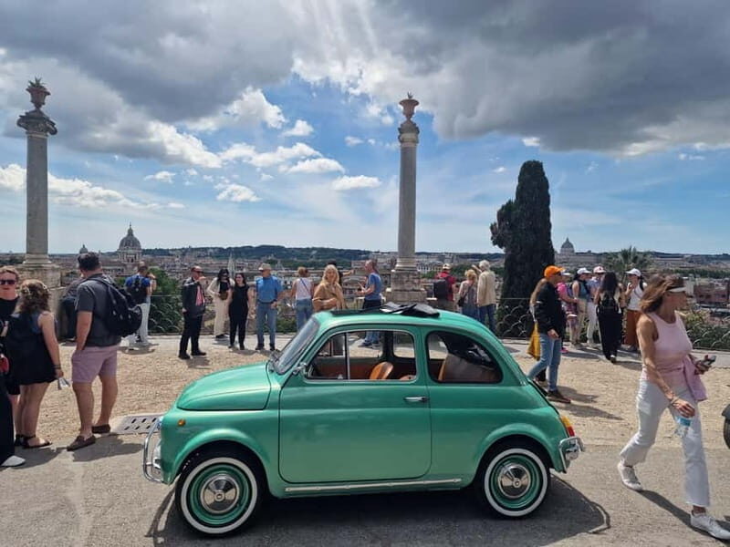 Fiat 500 Romance: Rome, Gelato & Timeless Views - Key Points