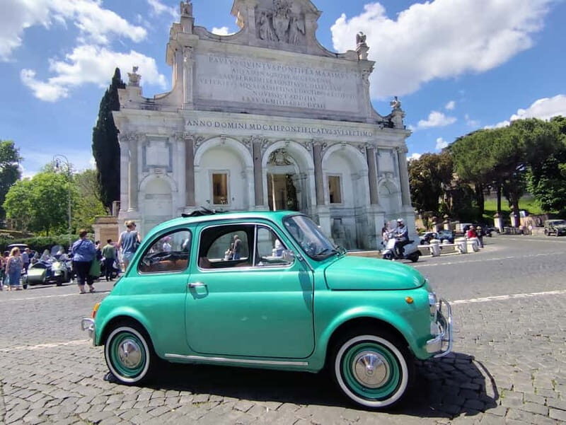 Fiat 500 Romance: Rome, Gelato & Timeless Views - Exploring Rome on wheels: what to expect