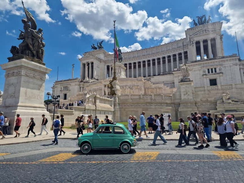 Fiat 500 Romance: Rome, Gelato & Timeless Views - A taste of Italy: gelato, coffee, and the Italian spirit