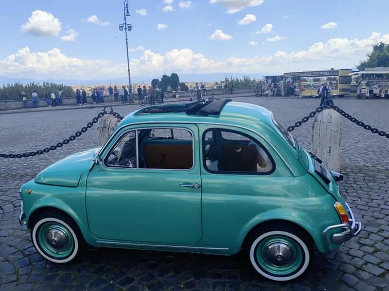 Fiat 500 Romance: Rome, Gelato & Timeless Views - FAQ