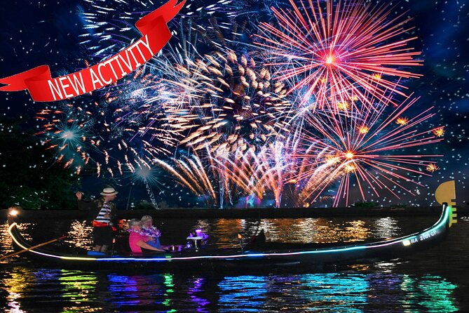 fireworks-waikiki-gondola-cruise-lots-of-fun