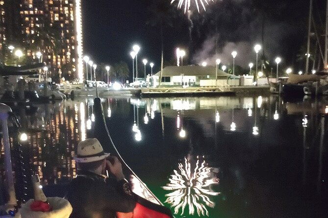fireworks-waikiki-gondola-cruise-lots-of-fun