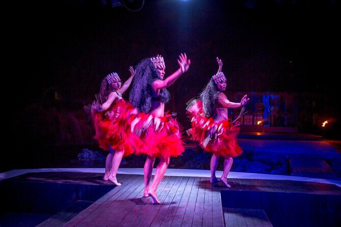 Fish Eye Island Cultural Dinner Show Buffet Course - Key Points