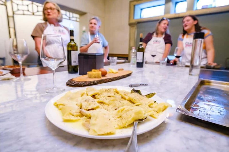 Five-Course Italian Cooking Masterclass with Unlimited Wine - Savoring the Fruits of Your Labor