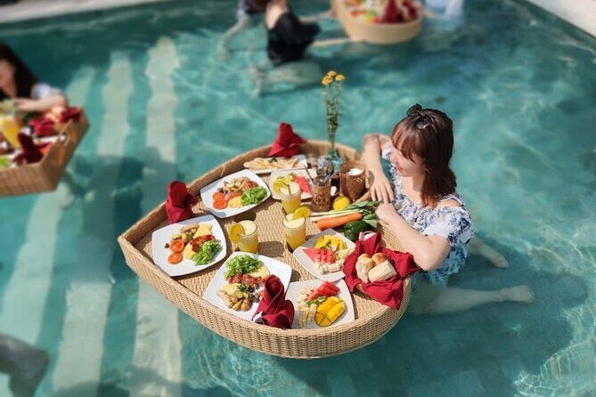 Floating breakfast for a resort feel + Ubud + Tegalalang Rice Terrace Private Tour 8 hours/Hotel transfer included - A Closer Look at the Tour Experience