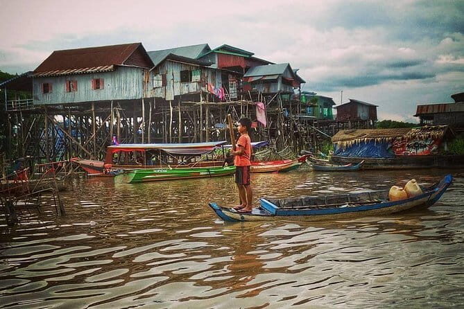 Floating Kompong Pluk Car+Tour Guide + Boat ticket ( Shear Tour ) - Key Points