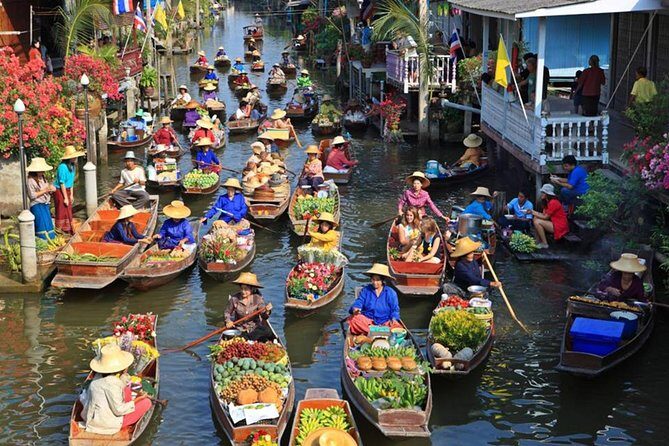 Floating Market with Wat Bang Kung Temple and the Railway Market - Practical Tips for Your Day Out