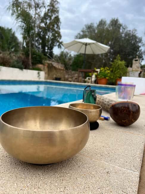 Floating Sound Bath & Snacks in Finca with Natural Pool - The Adding Touch: The Finca and the Natural Pool