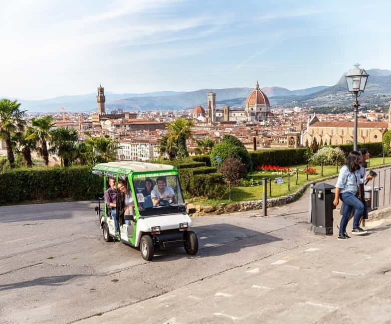 Florence Golf Cart Tour - Half Day - Guided Tour - Key Points