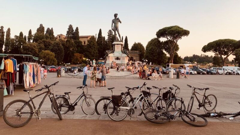 florence-guided-bike-tour-with-piazzale-michelangelo