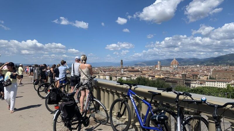 florence-guided-bike-tour-with-piazzale-michelangelo