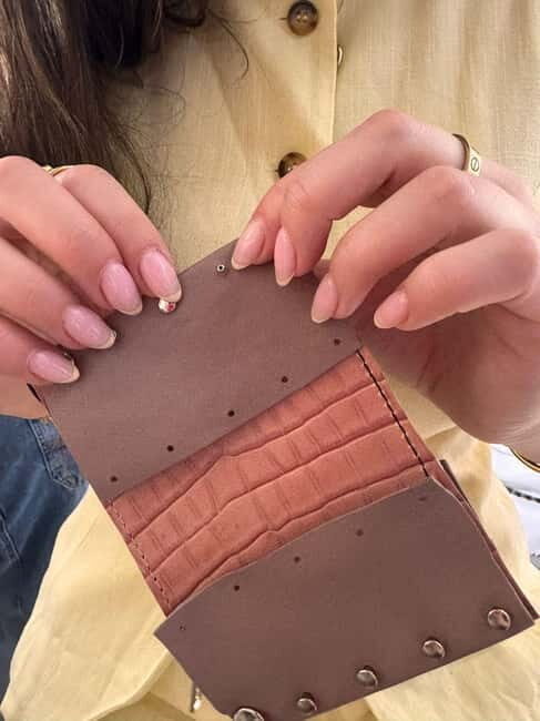 Florence: Leather Wallet-Making Workshop with Coffee - The Sum Up: Crafting Memories in Florence