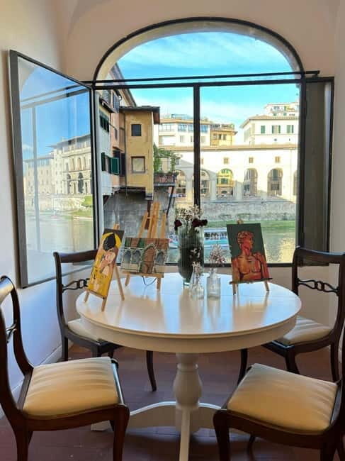 Florence: Paint&Wine with the view of Ponte Vecchio - What Is the Florence Paint & Wine Experience?