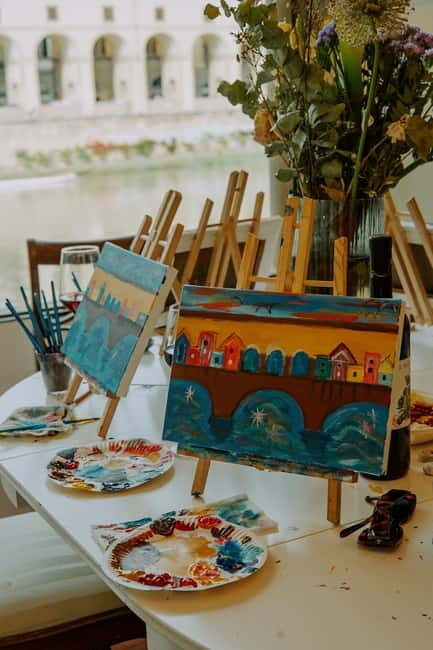Florence: Paint&Wine with the view of Ponte Vecchio - Location and Accessibility