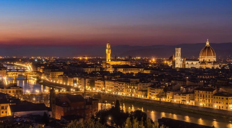 florence-panoramic-by-night-tour-with-dinner-by-van
