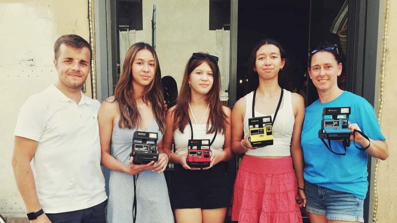 Florence: Vintage Polaroid Camera Guided Tour with Gelato - A Creative Spin on Florence’s Famous Sights