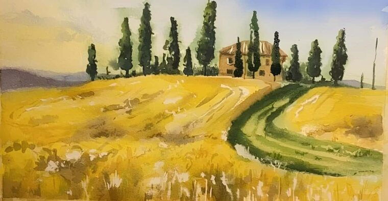 florence-watercolor-painting-class-in-a-local-art-studio