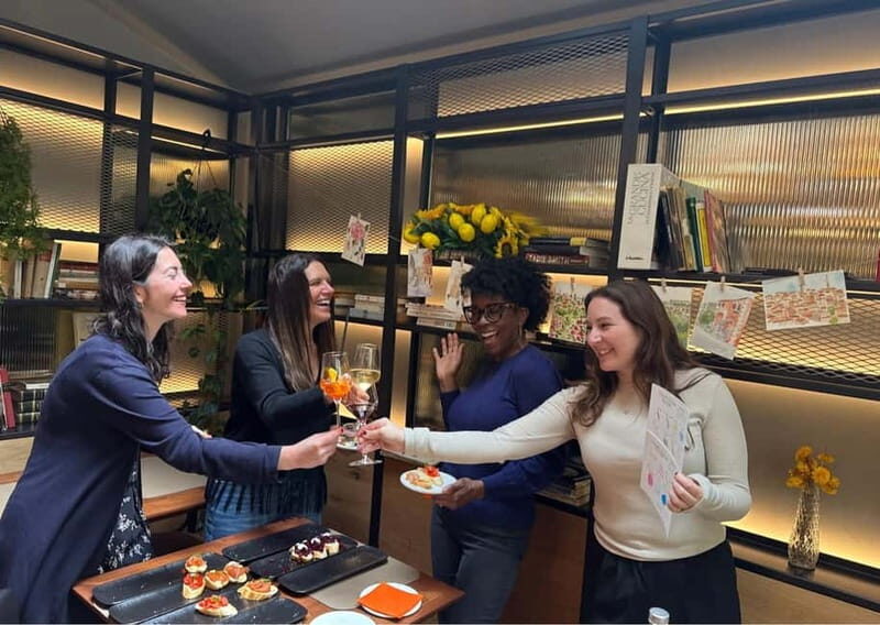 Florence Watercolor & Wine: An Artistic Aperitivo Experience - Key Points